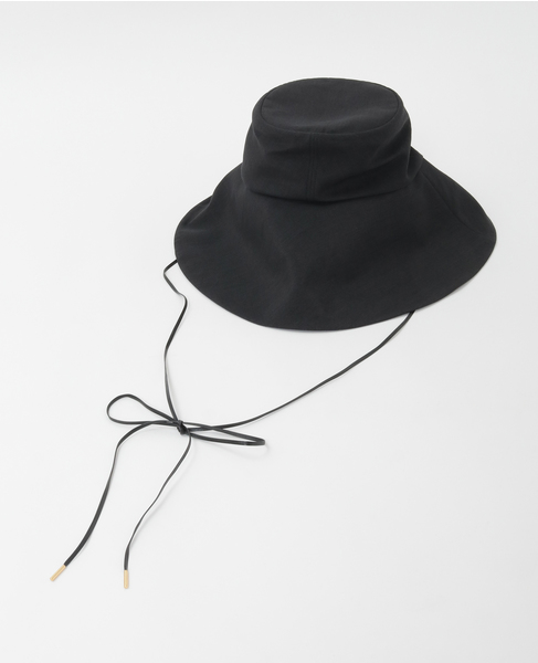 【ENTWURFEIN/エントワフェイン】Yael Hat Wide 詳細画像 ブラック 3