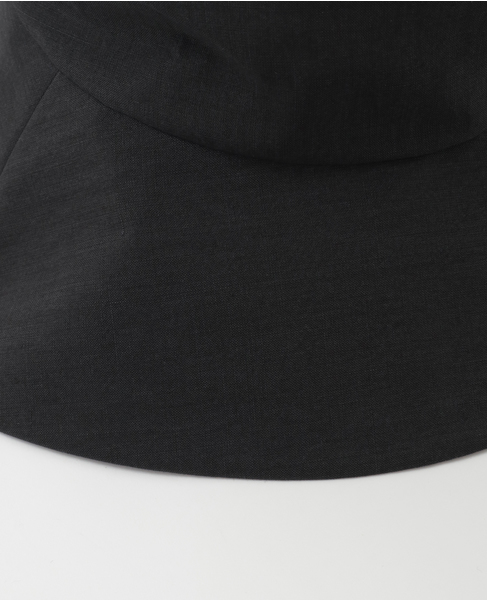 【ENTWURFEIN/エントワフェイン】Yael Hat Wide 詳細画像 ブラック 7