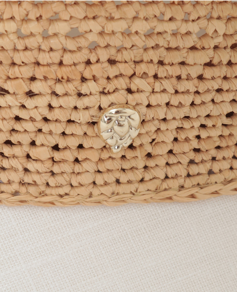 【Helen Kaminski/ヘレンカミンスキー】Blaise Raffia & Linen Cap 詳細画像 ナチュラル 7