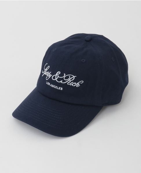 【Sporty＆Rich/スポーティアンドリッチ】Vendome LA Hat ネイビー 詳細画像 ネイビー 1