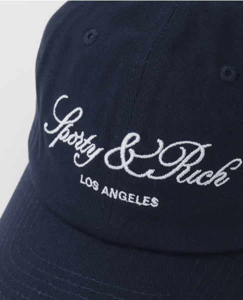 【Sporty＆Rich/スポーティアンドリッチ】Vendome LA Hat ネイビー 詳細画像 ネイビー 5