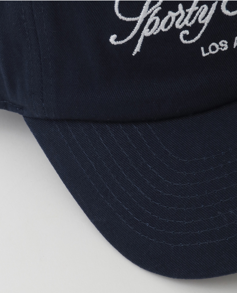 【Sporty＆Rich/スポーティアンドリッチ】Vendome LA Hat ネイビー 詳細画像 ネイビー 6