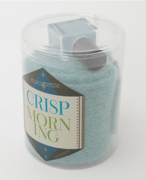 【MARCOMONDE/マルコモンド】Mohair socks and nail Box Set 詳細画像 サックス 3