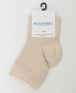 【BLEUFORET/ブルーフォレ】 ピコデティールアンクルソックス