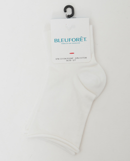 【BLEUFORET/ブルーフォレ】 コットンアンクルソックス