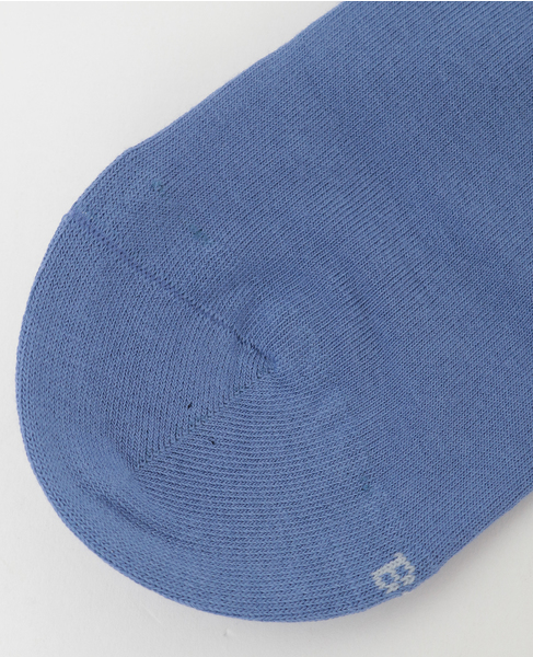 【BLEUFORET/ブルーフォレ】 コットンアンクルソックス 詳細画像 ブルー 6