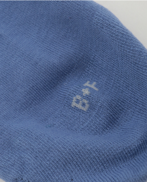 【BLEUFORET/ブルーフォレ】 コットンアンクルソックス 詳細画像 ブルー 7