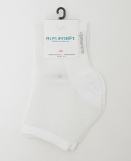 【BLEUFORET/ブルーフォレ】 グリッターシアーソックス