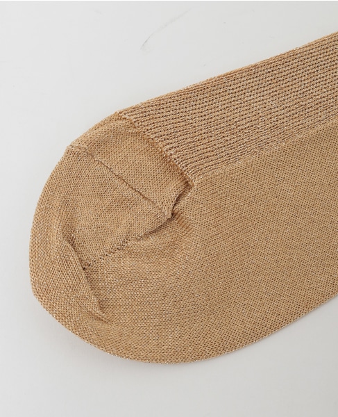 【MARCOMONDE/マルコモンド】glitter ribbed socks 詳細画像 ゴールド 6