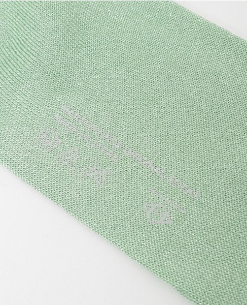【MARCOMONDE/マルコモンド】glitter tabi socks 詳細画像 グリーン 7