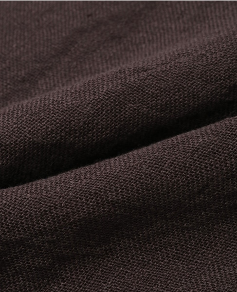 【ASAUCE MELER /アソースメレ】フランダース産リネンガーゼSTL iii 詳細画像 ブラウン 5