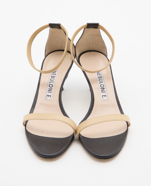 【NEBULONI E. /ネブローニ】アンクルストラップサンダル 詳細画像 ダークブラウン 2