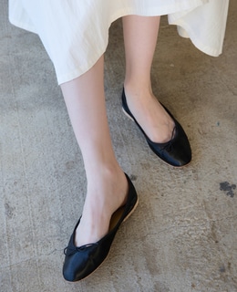 【porselli/ポルセリ】バレエシューズ SOLID COLOUR SATIN