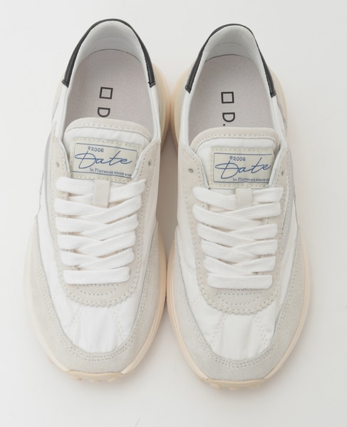 【D.A.T.E./デイト】ATHLETA NYLON WHITE-BLACK 詳細画像 ホワイト 2