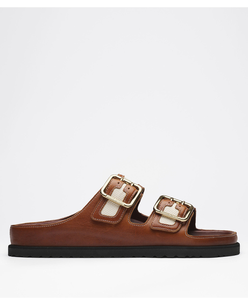 【BIRKENSTOCK1774 /ビルケンシュトックセブンティーンセブンフォー】Arizona Bold Canvas 1774 詳細画像 ブラウン 3