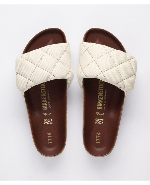 【BIRKENSTOCK1774 /ビルケンシュトックセブンティーンセブンフォー】Sylt Padded 詳細画像 アイボリー 1