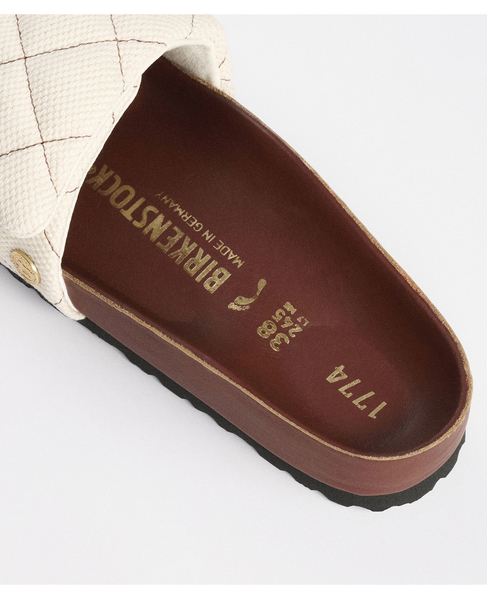 【BIRKENSTOCK1774 /ビルケンシュトックセブンティーンセブンフォー】Sylt Padded 詳細画像 アイボリー 5