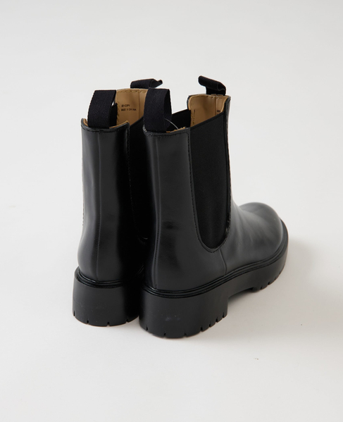 《WEB限定》【Traditional Weatherwear】SIDE GORE RAIN BOOTS MID 詳細画像 ブラック 4