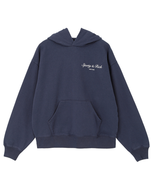 【Sporty＆Rich/スポーティアンドリッチ】Syracuse Hoodie 詳細画像 ネイビー 10