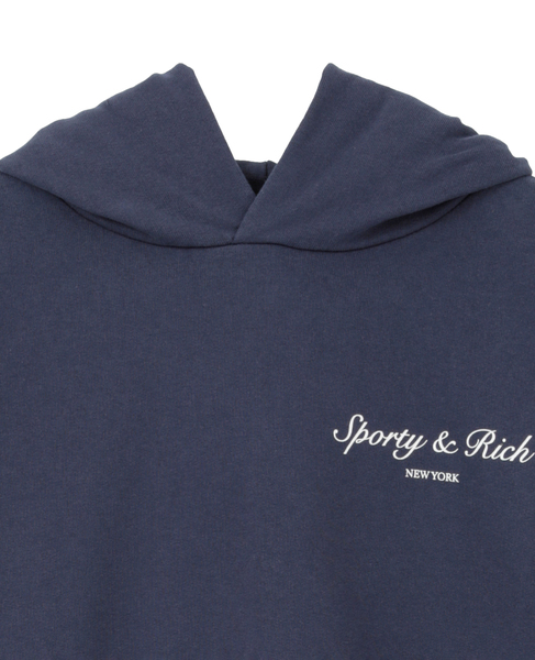 【Sporty＆Rich/スポーティアンドリッチ】Syracuse Hoodie 詳細画像 ネイビー 12