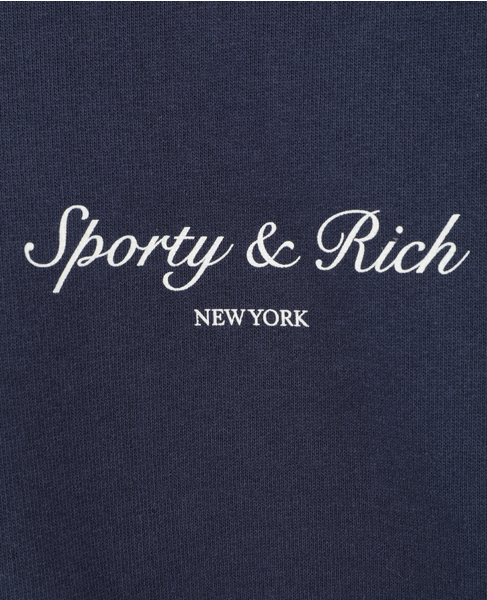 【Sporty＆Rich/スポーティアンドリッチ】Syracuse Hoodie 詳細画像 ネイビー 15
