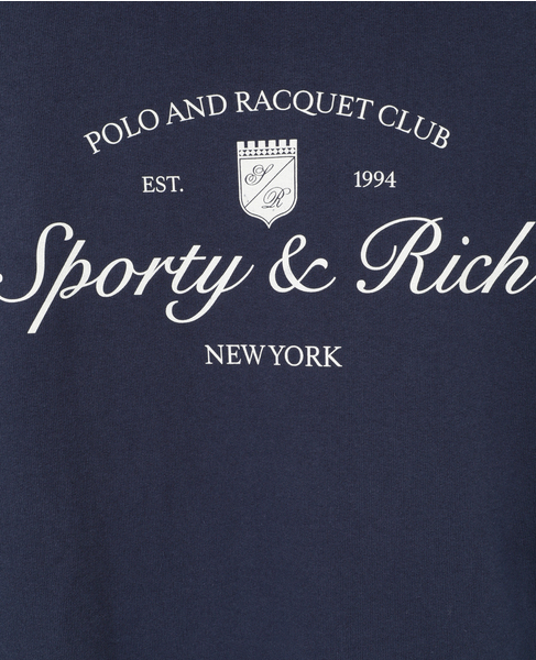 【Sporty＆Rich/スポーティアンドリッチ】Syracuse Hoodie 詳細画像 ネイビー 16