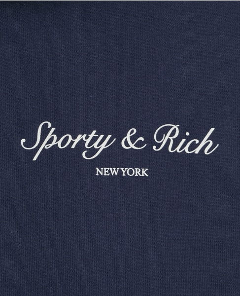 【Sporty＆Rich/スポーティアンドリッチ】Syracuse Hoodie 詳細画像 ネイビー 6