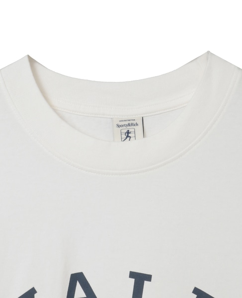 【Sporty＆Rich/スポーティアンドリッチ】Veritas T-shirt 詳細画像 ホワイト 3