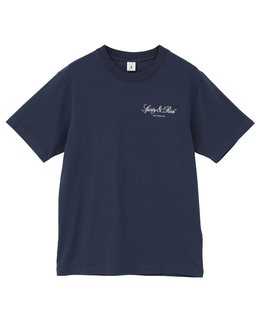 【Sporty＆Rich/スポーティアンドリッチ】Vendome LA Tshirtネイビー