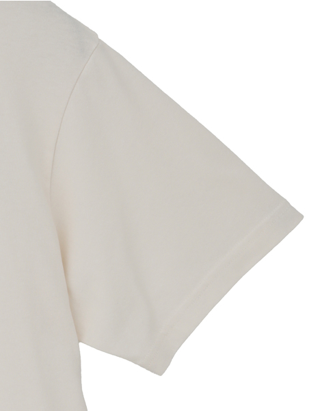【Sporty＆Rich/スポーティアンドリッチ】Vendome LA Tshirtアイボリー 詳細画像 アイボリー 4