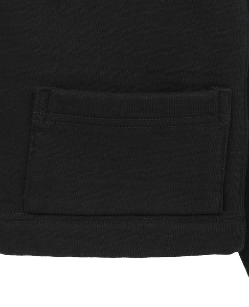 【AURALEE/オーラリー】SMOOTH SOFT BD SWEAT CARDIGAN 詳細画像 ブラック 5
