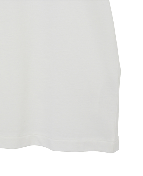 【AURALEE/オーラリー】HIGH GAUGE COTTON JERSEY TEE 詳細画像 ホワイト 5