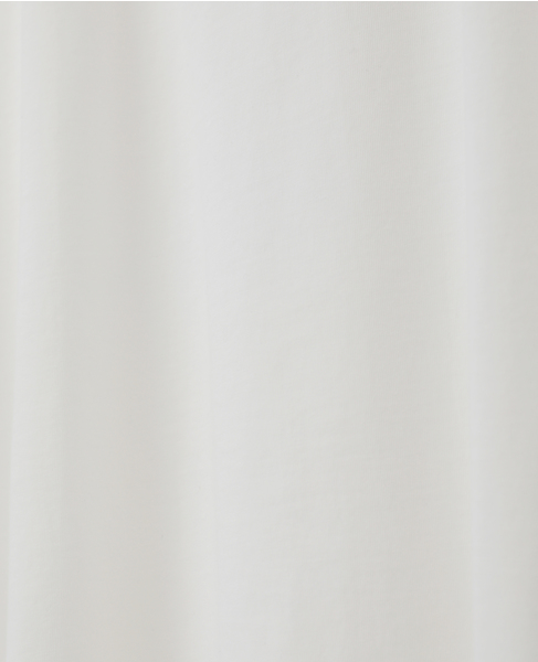 【AURALEE/オーラリー】HIGH GAUGE COTTON JERSEY TEE 詳細画像 ホワイト 6