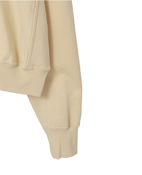 【AURALEE/オーラリー】*ELASTIC HIGH GAUGE SWEAT P/O 詳細画像 生成り 4