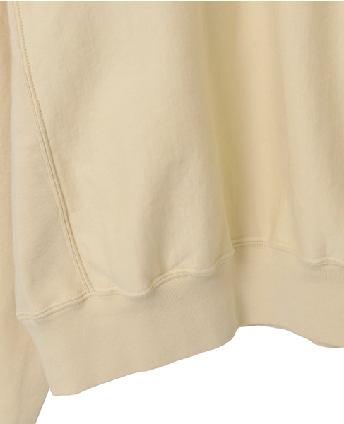 【AURALEE/オーラリー】*ELASTIC HIGH GAUGE SWEAT P/O 詳細画像 生成り 5