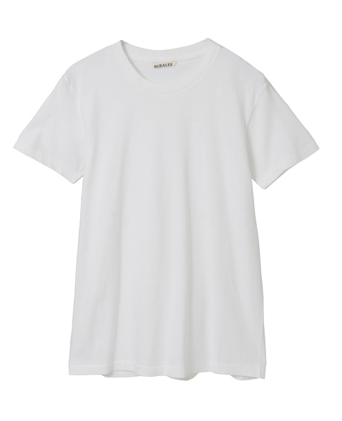 【AURALEE/オーラリー】*SEAMLESS CREW NECK TEE 詳細画像 ホワイト 1