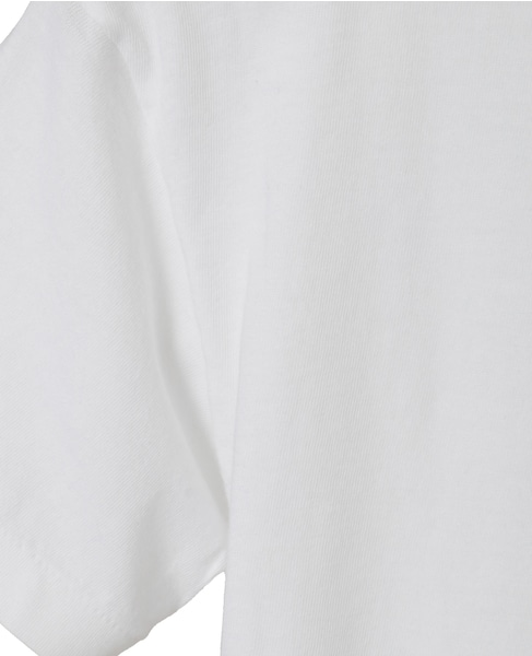 【AURALEE/オーラリー】*SEAMLESS CREW NECK TEE 詳細画像 ホワイト 6