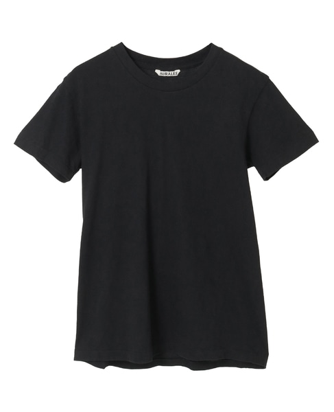 【AURALEE/オーラリー】*SEAMLESS CREW NECK TEE 詳細画像 ブラック 1
