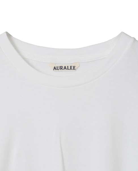 【AURALEE/オーラリー】*SEAMLESS L/S TEE 詳細画像 ホワイト 3