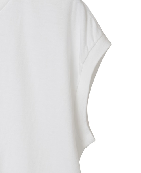 【AURALEE/オーラリー】*SEAMLESS CREW NECK SLEEVELESS 詳細画像 ホワイト 4