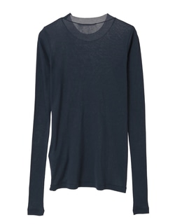 【AURALEE/オーラリー】*SUPER HIGH GAUGE SHEER RIB L/S TEE