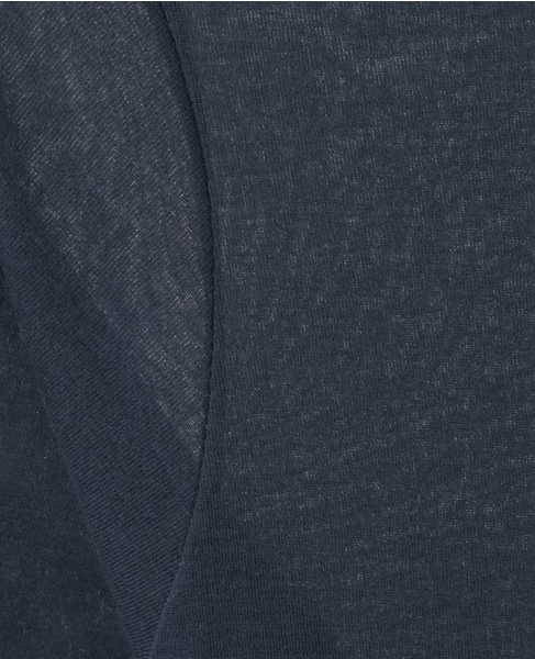 【AURALEE/オーラリー】*SUPER HIGH GAUGE SHEER RIB TEE 詳細画像 ネイビー 6