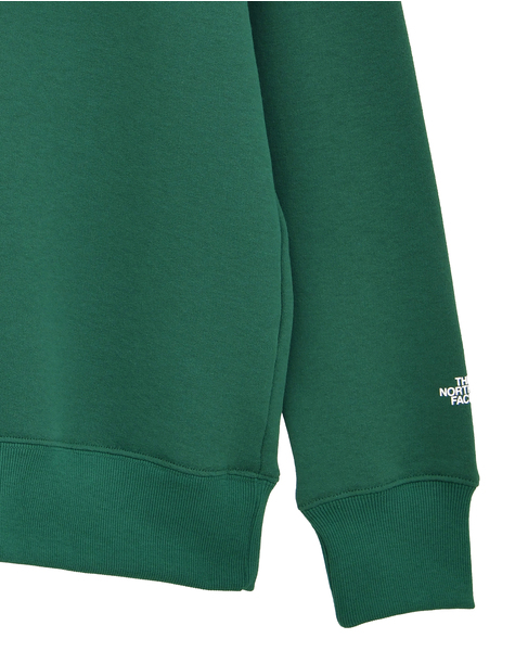 《WEB限定》【THE NORTH FACE/ザ・ノース・フェイス】GAR Sweat Hoodie  詳細画像 グリーン 4