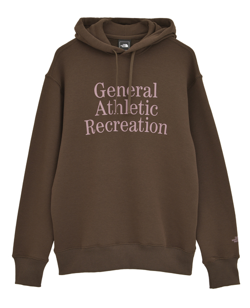 《WEB限定》【THE NORTH FACE/ザ・ノース・フェイス】GAR Sweat Hoodie  詳細画像 ブラウン 1