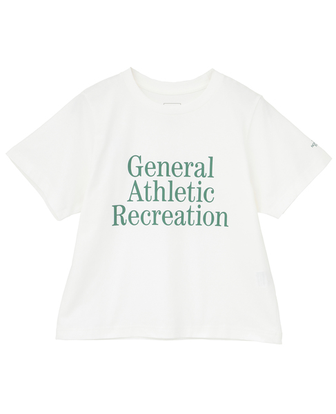 【THE NORTH FACE/ザ・ノース・フェイス】NT32666 GAR Typographic White S/S Tee 詳細画像 グリーン 1