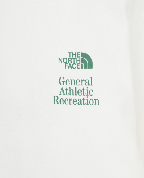 【THE NORTH FACE/ザ・ノース・フェイス】NT32666 GAR Typographic White S/S Tee 詳細画像 グリーン 6
