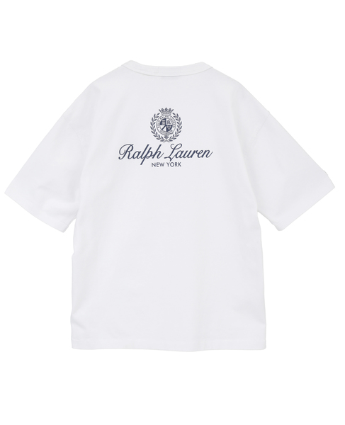 【POLO RALPH LAUREN/ポロラルフローレン】Relaxed Fit Heavyweight Logo T-shirt 詳細画像 ホワイト 2
