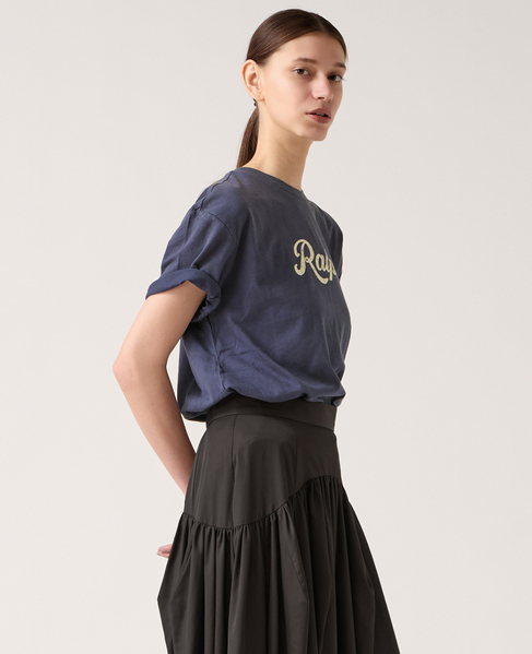 【POLO RALPH LAUREN/ポロラルフローレン】Classic Fit `Ralph`Logo T-Shirt 詳細画像 ネイビー 2