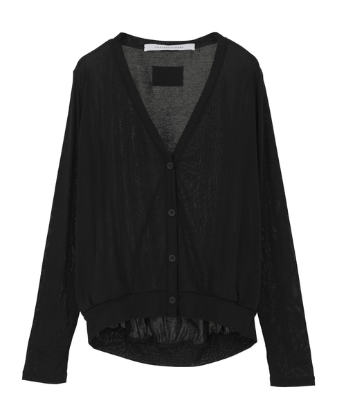 【COGTHEBIGSMOKE/コグザビッグスモーク】NADINE RAGLAN CARDIGAN 詳細画像 ブラック 1