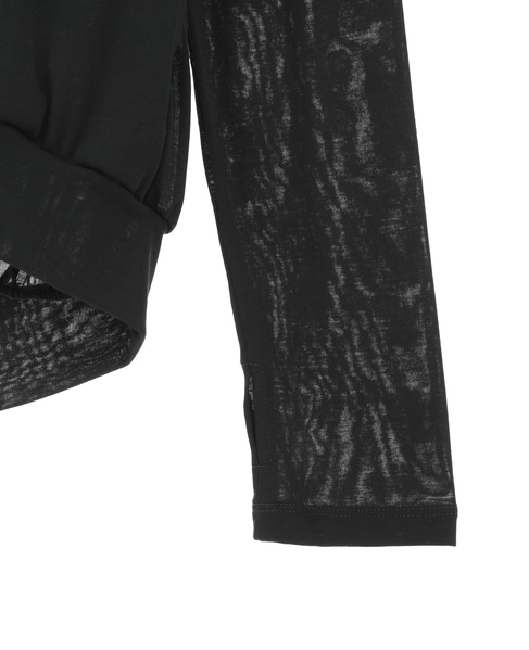 【COGTHEBIGSMOKE/コグザビッグスモーク】NADINE RAGLAN CARDIGAN 詳細画像 ブラック 4